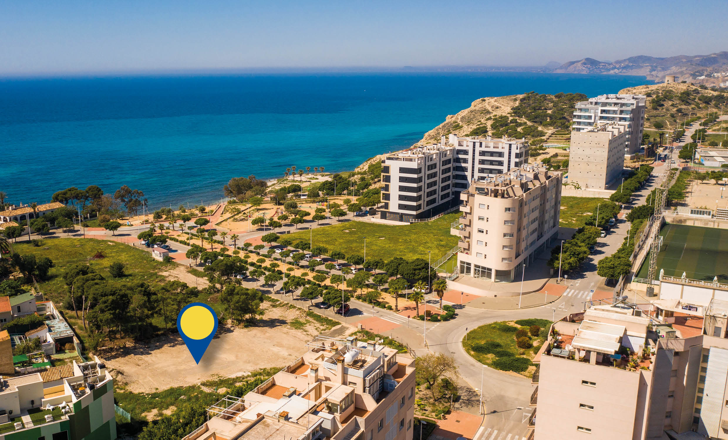 Appartement te koop met zeezicht in Villajoyosa Costa Blanca